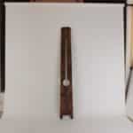 Horloge moderne en bois brûlé - La Comtoise
