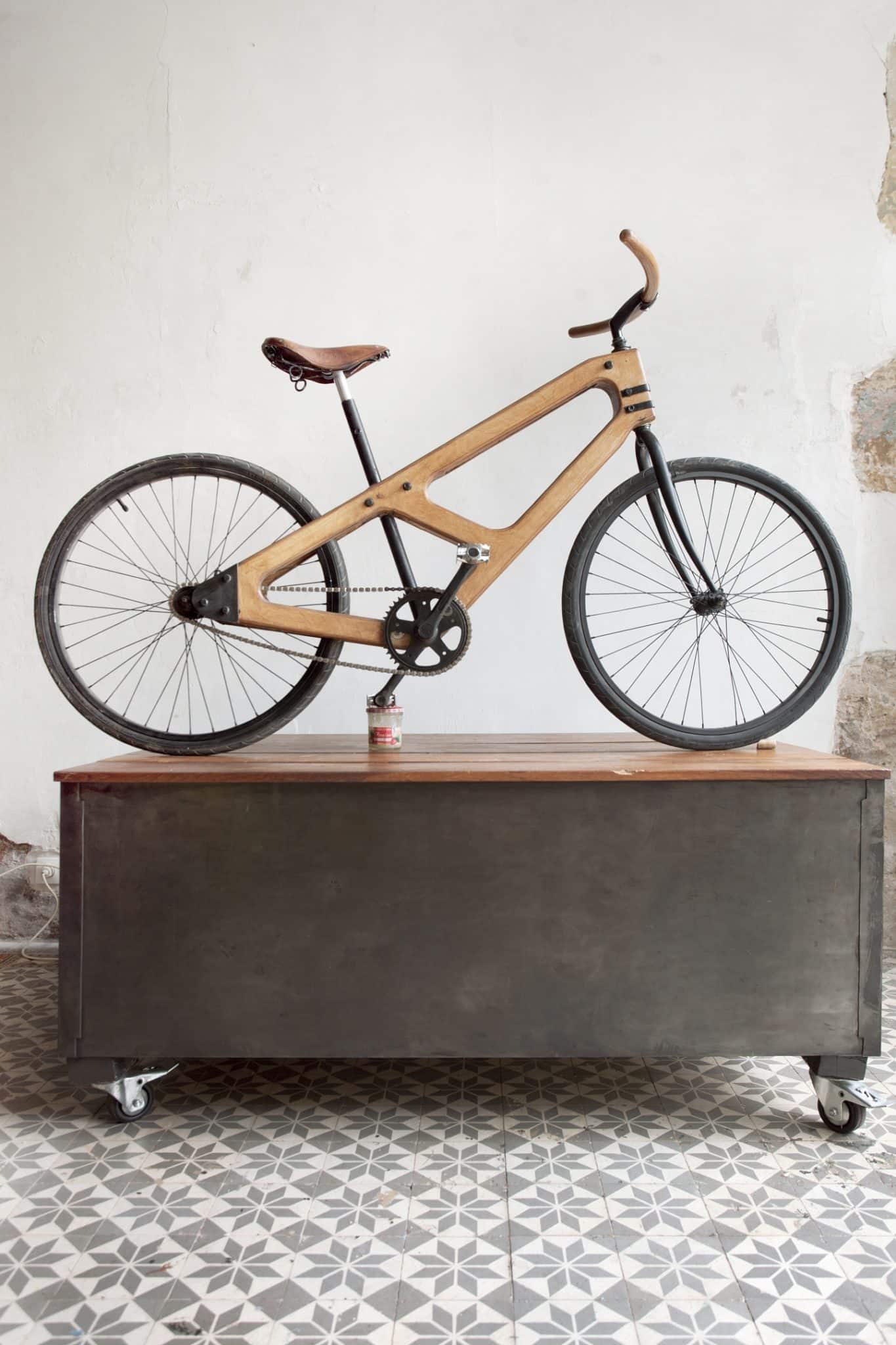 Vélo urbain en bois - Le Vélo Bois