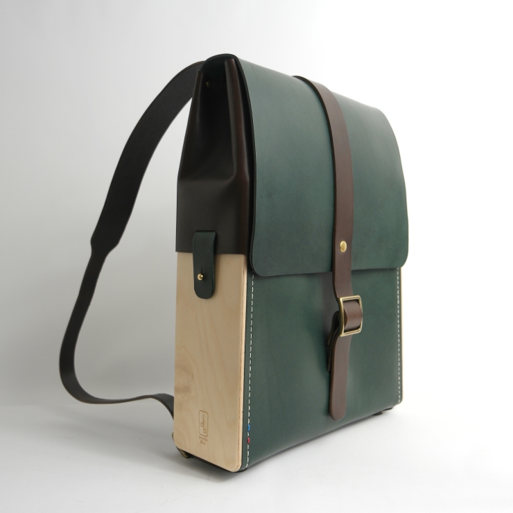 The-Porteur-wooden-leather-backpack-damien-béal-