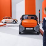 Sac à dos en et bois, collaboration Citroën pour Ami One Concept