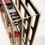 mobilier-millefeuille-bibliotheque-bois-creation-design-damien-beal Bibliothèque moderne et épurée en bois - La Millefeuille