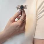 Bandeau bijou bague plaqué or, l'Attache Parisienne