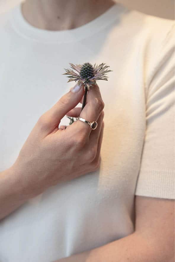 Bandeau bijou bague plaqué or, l'Attache Parisienne