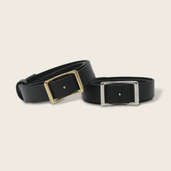 Ceinture unisexe, pour homme ou femme, en cuir naturel à tannage végétal