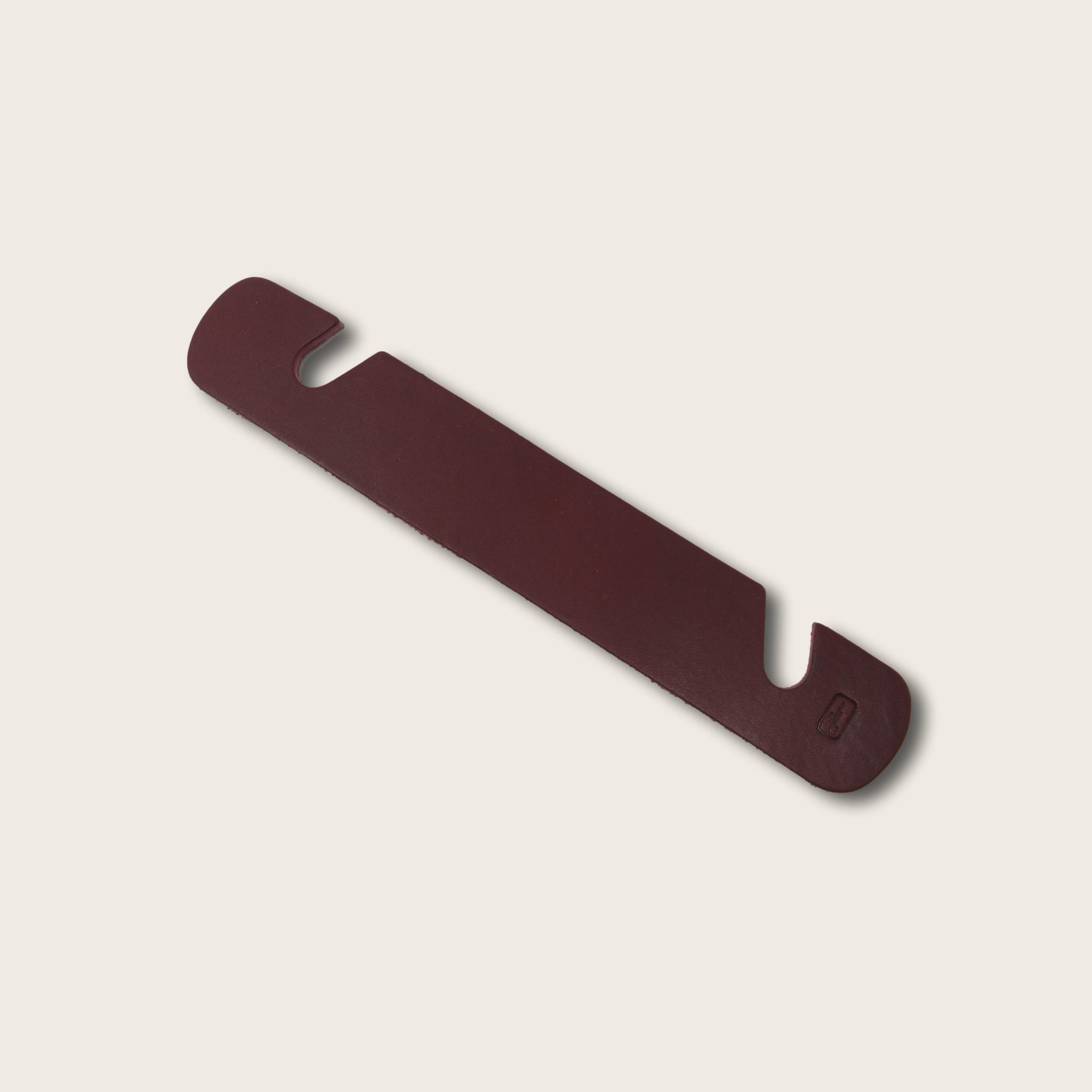 Support smartphone en cuir – porte téléphone artisanal