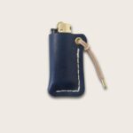 Etui briquet en cuir cousue a la main