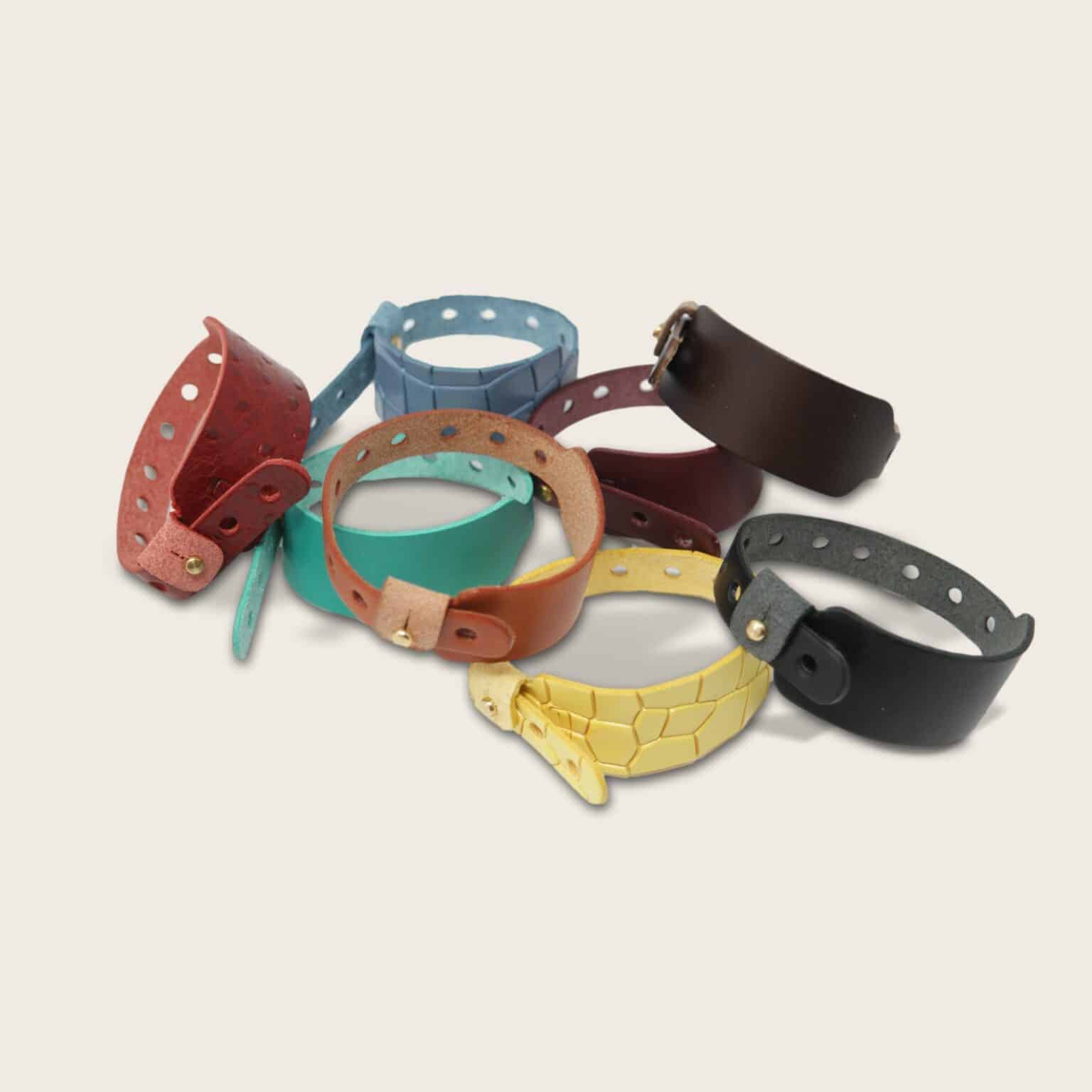 Le bracelet de naissance revisité en cuir