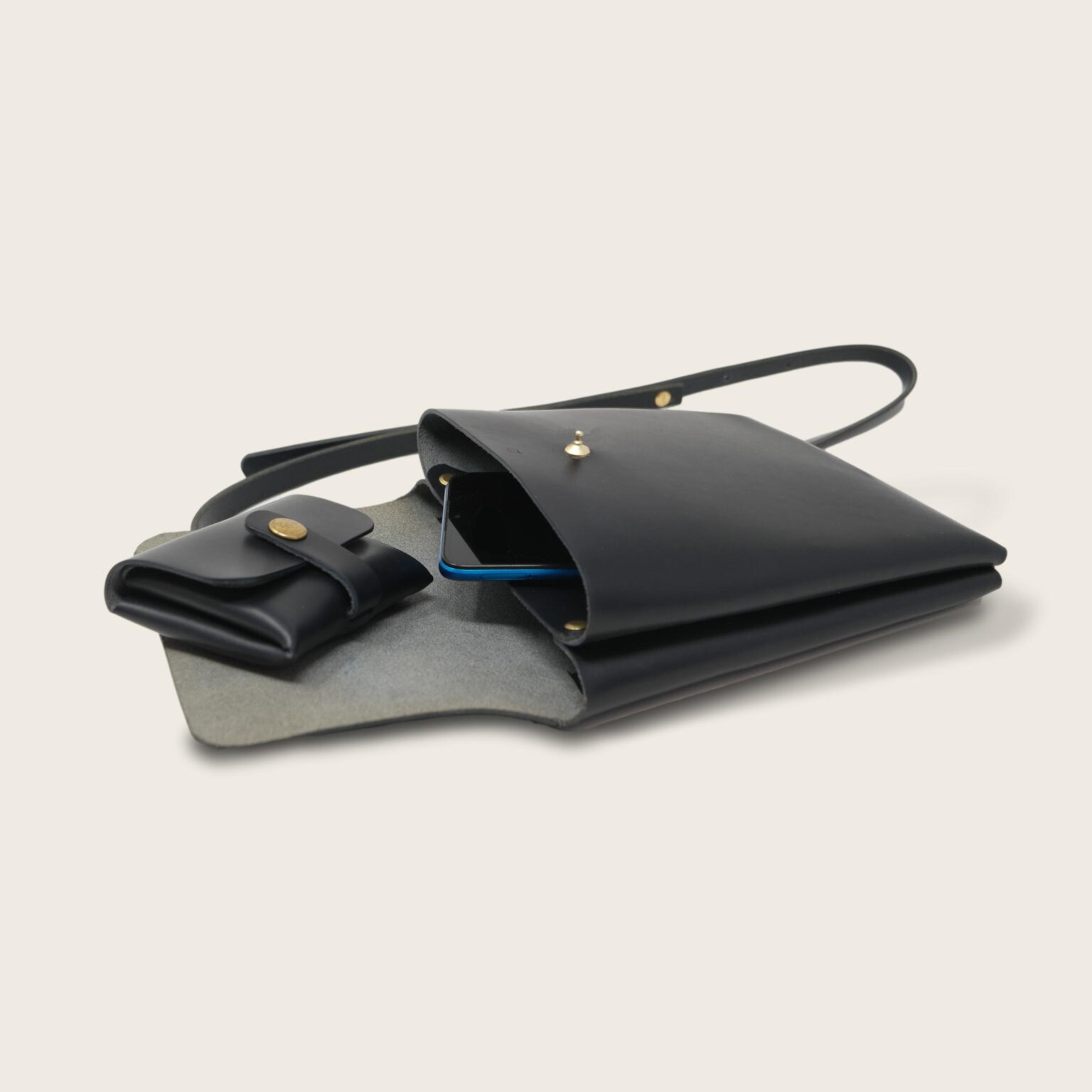 le pli petit sac a main en cuir