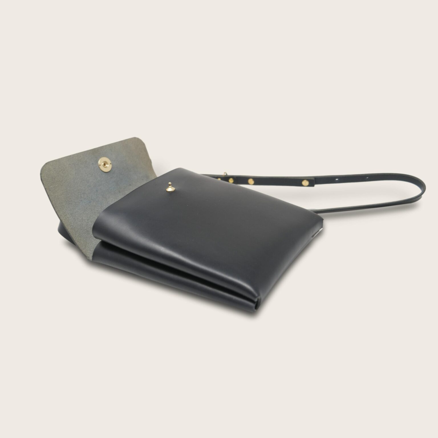 le pli petit sac a main en cuir