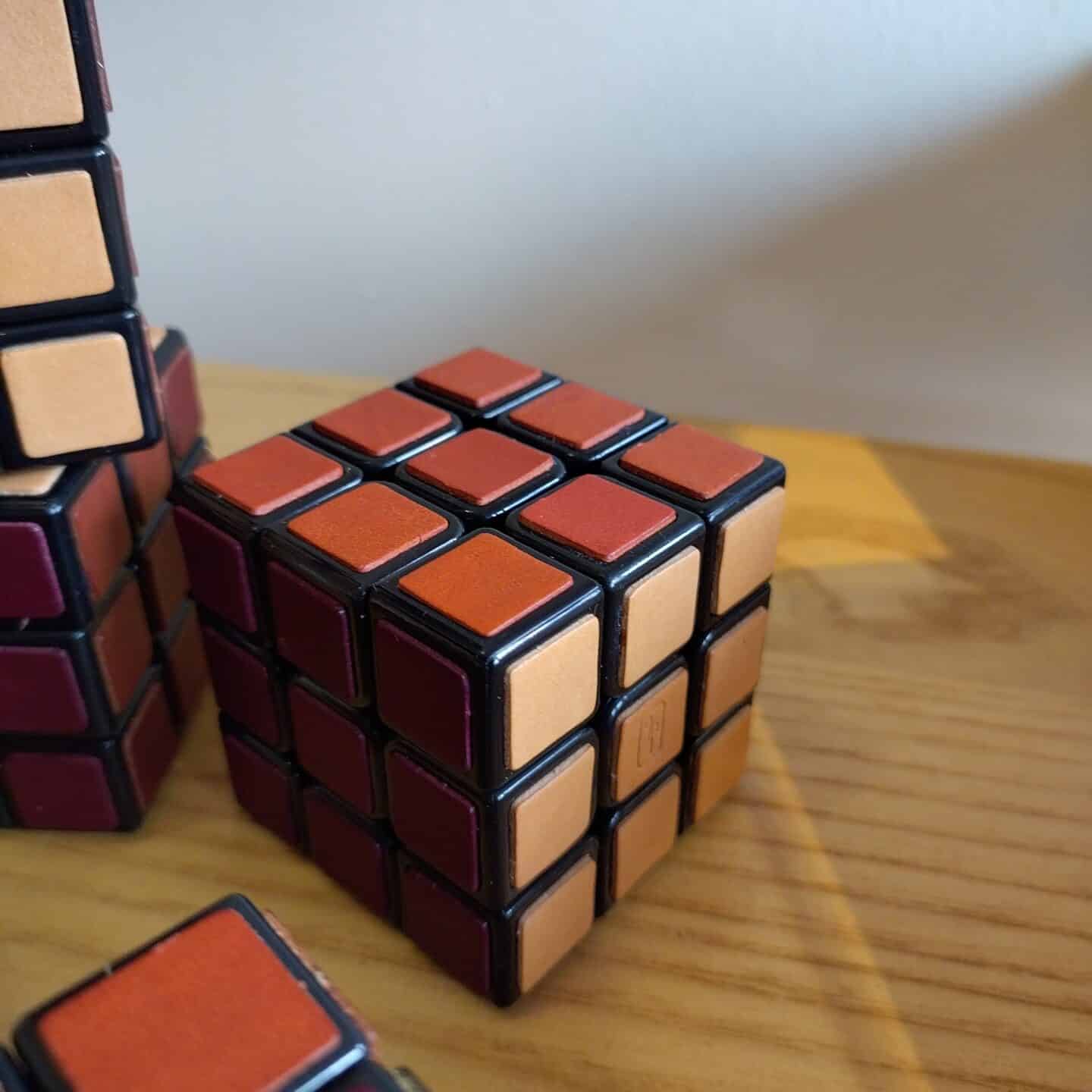 Rubik's Cube en cuir haut de gamme