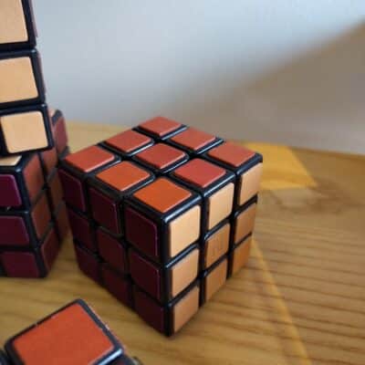 Rubik’s Cube en cuir haut de gamme