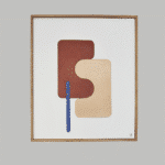 tableau bois et cuir damien beal
