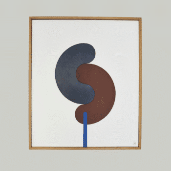 Formes abstraites en couleurs contrastées