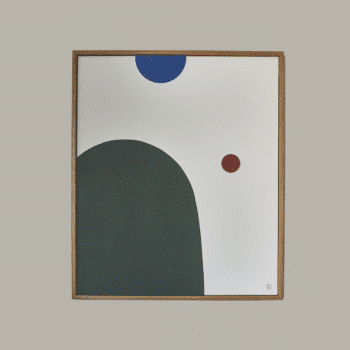 Formes géométriques sur fond blanc